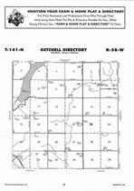 Getchell Township, Lake Ashtabula, Directory Map, Barnes County 2007